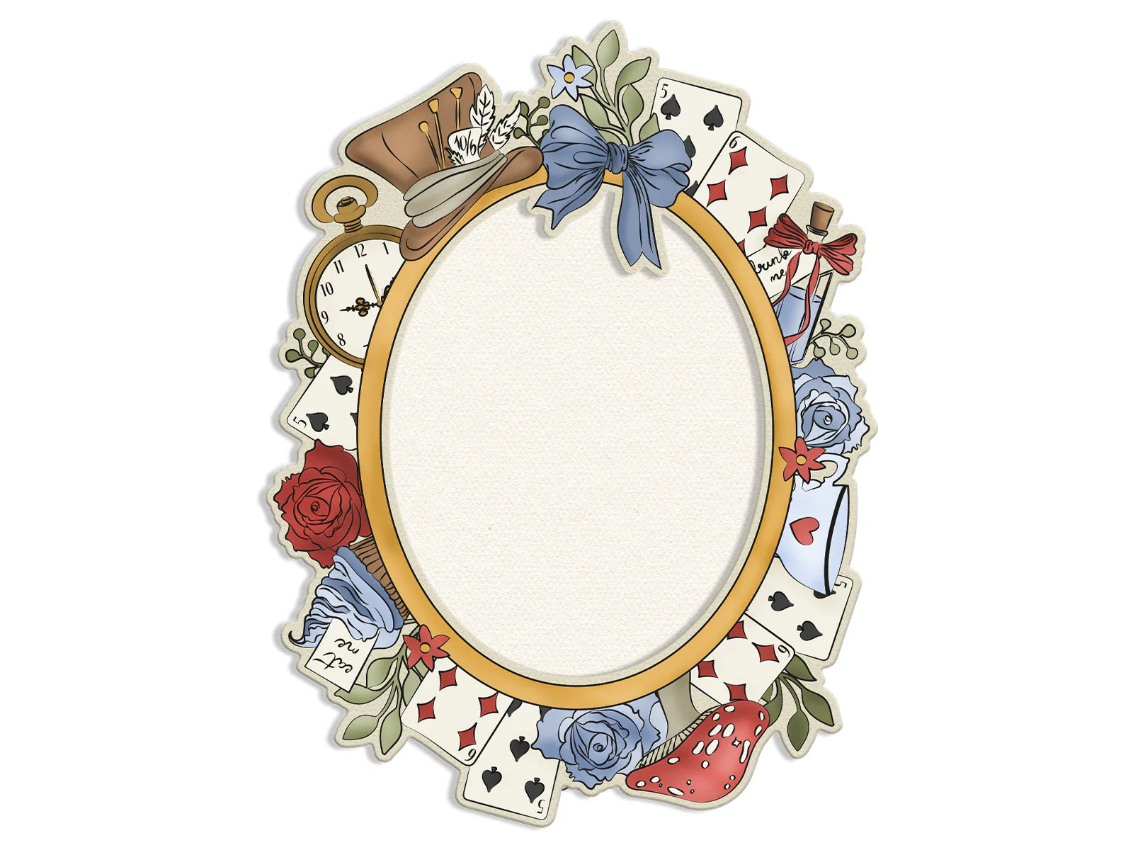 Tales of Wonderland - Wonderland Frame Stamp & Metal Die Set