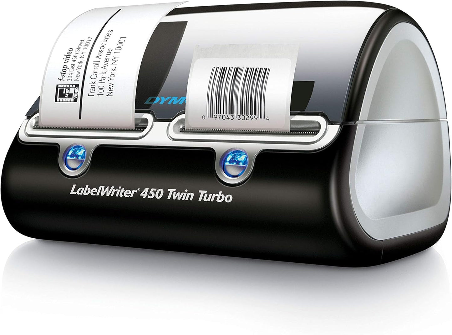 DYMO Label Printer | Label Writer 450 Twin Turbo Direct Thermal Printer Fast Printing Great for Labeling Filing Shipping Mailing Barcodes and More Home & Office Organization