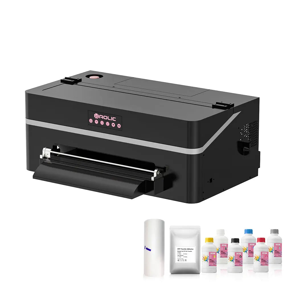 Haolic Mini D8 DTF Printer 13" | Compact Direct-To-Film Printer for Small Business & Home Use