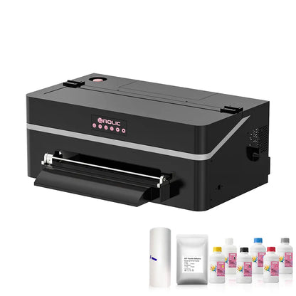 Haolic Mini D8 DTF Printer 13" | Compact Direct-To-Film Printer for Small Business & Home Use