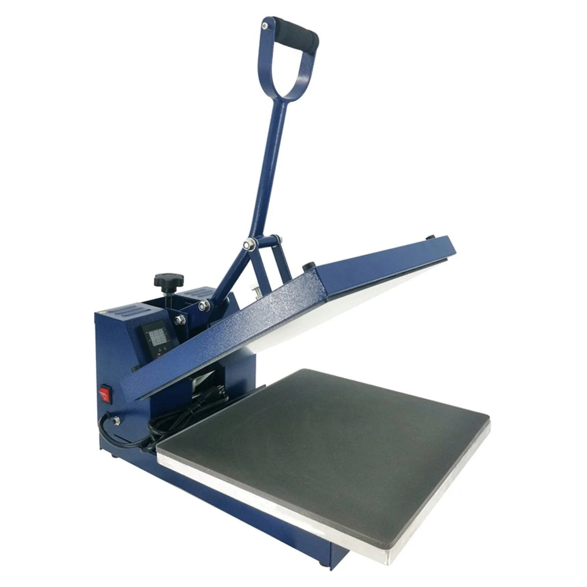 Silhouette White Cameo 5Α Alpha W/ 15" X 15" Navy Heat Press & Siser HTV