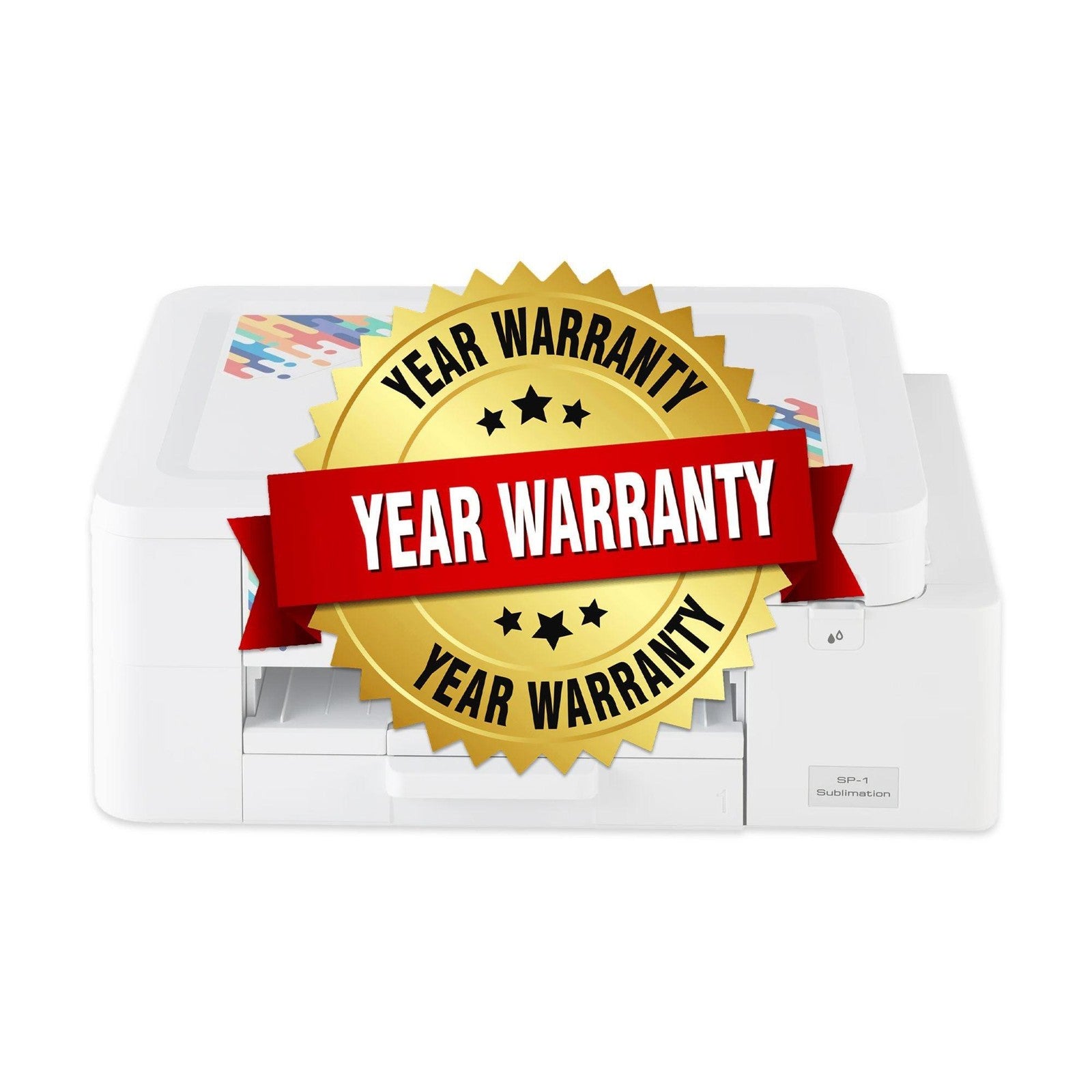 Brother SP-1 Sublimation Printer Bundle with 8-In-1 Heat Press