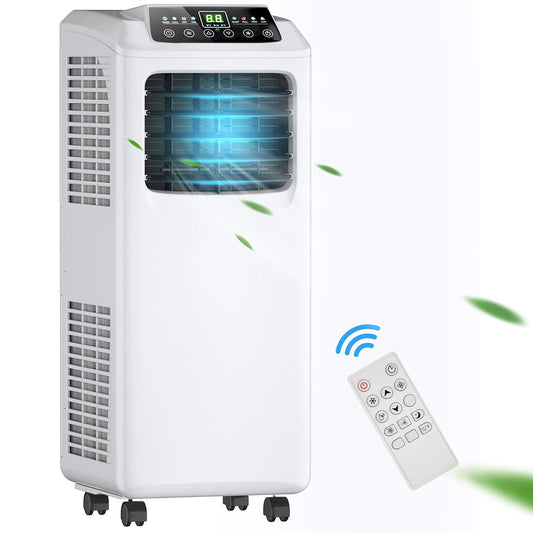 5500 BTU (9000 BTU ASHRAE) 3-In-1 Portable Air Conditioner W/Built-In Dehumidifier and Window Kit