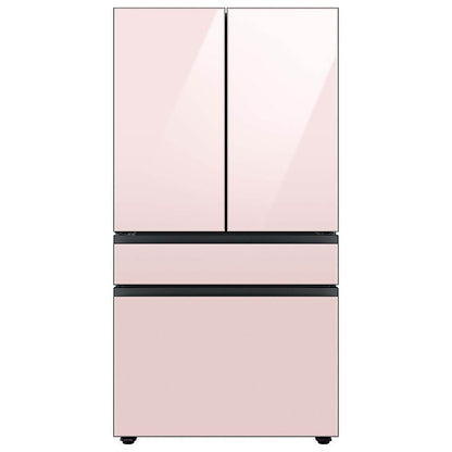 RAF18DU4P0 Bespoke 4-Door French Door Refrigerator Panel - Top Panel - Pink Glass