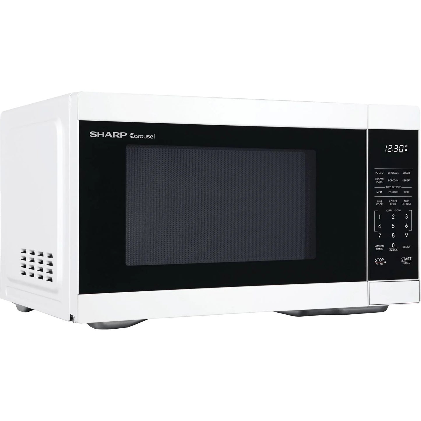 1.1 CF Countertop Microwave Oven in White , ZSMC1161KW