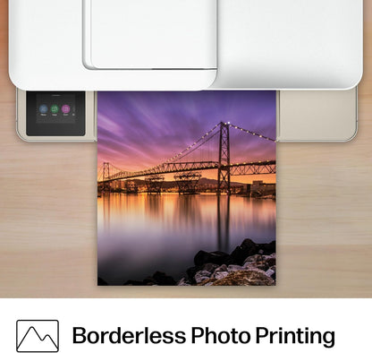 HP Envy 6555 Wireless All-In-One Color Inkjet Printer, Print, Scan, Copy, Duplex Printing Best-For-Home, 3 Month Trial of Instant Ink Included, Ai-Capable (C2XR6A) Portobello