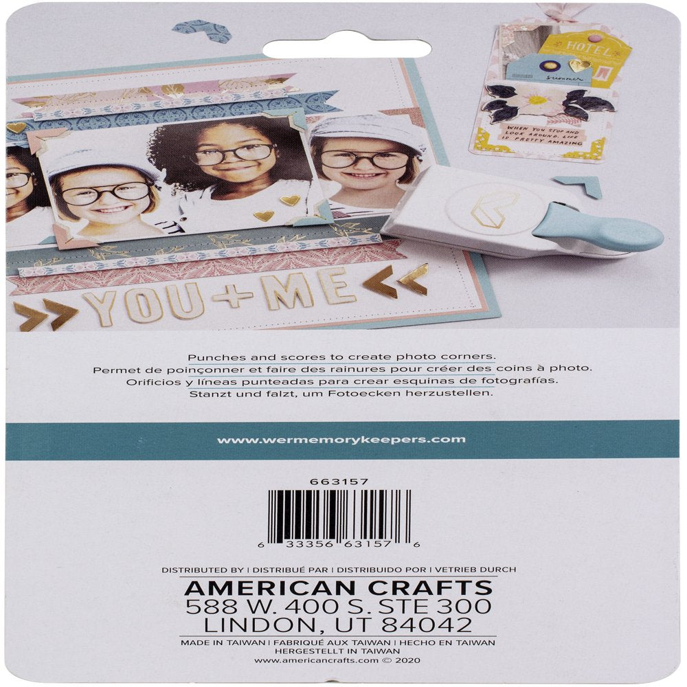 Embossing Punch-1" Photo Corners