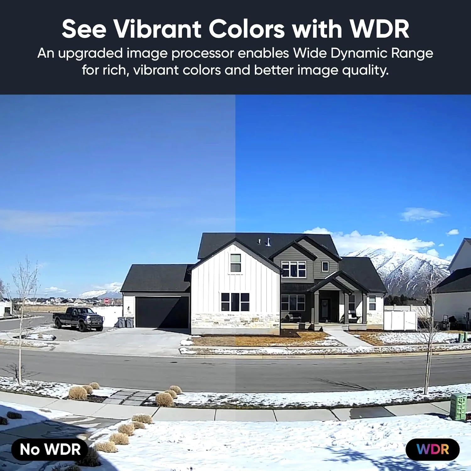 Cam V4 2.5K QHD Smart Home Wifi Security Camera Indoor/Outdoor, Motion Detection, Color Night Vision and Spotlight