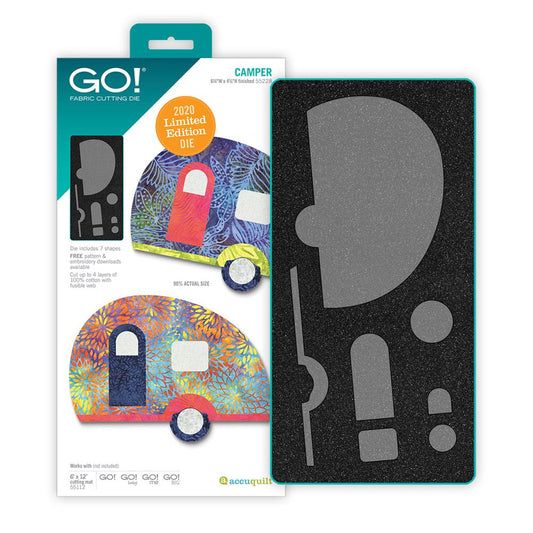 GO! Camper Limited Edition Fabric Cutting Die