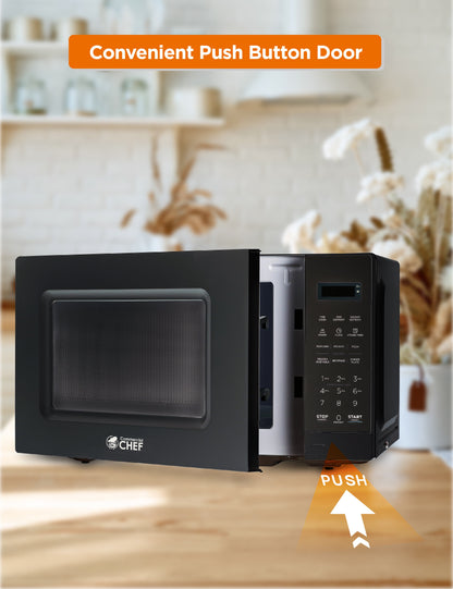 0.7 Cu. Ft. Countertop Microwave Oven, Black