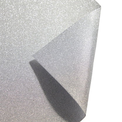 24 Sheets Silver Glitter Cardstock Paper for Scrapbooking, Arts, DIY Sparkle Crafts, 250Gsm, Double-Sided (8 X 12 In)
