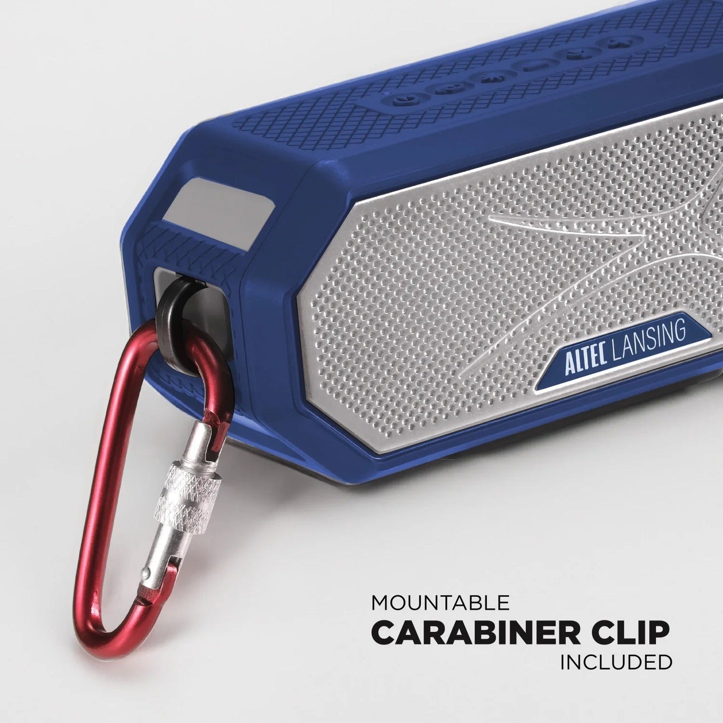 Hydra Jolt 2.0 Everything Proof Wireless Magnetic Portable Bluetooth Speaker, Periwinkle Blue White, IMW1202-PERIWT