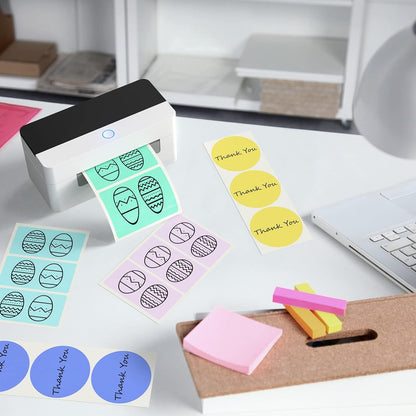 OFFNOVA USB Shipping Label Printer, 4X6 Label Printer for Shipping Packages, High Speed Thermal Printer, Supports Shipstation UPS Fedex Ebay