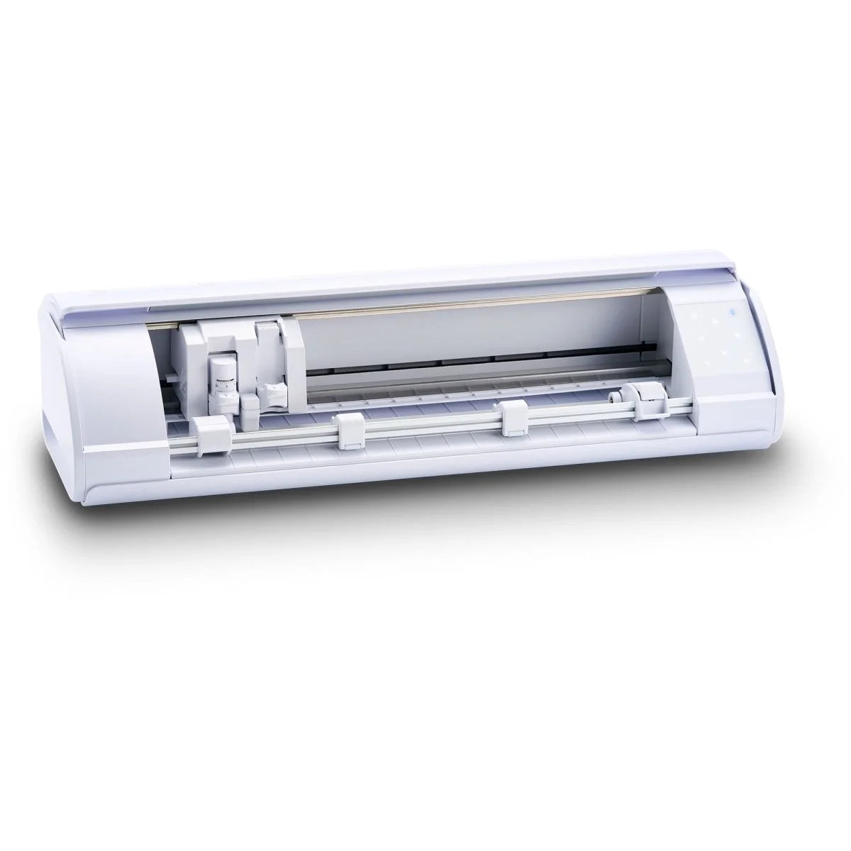 Silhouette White Cameo 5 Alpha W/ Advanced Blade Pack, 38 Oracal Sheets, HTV