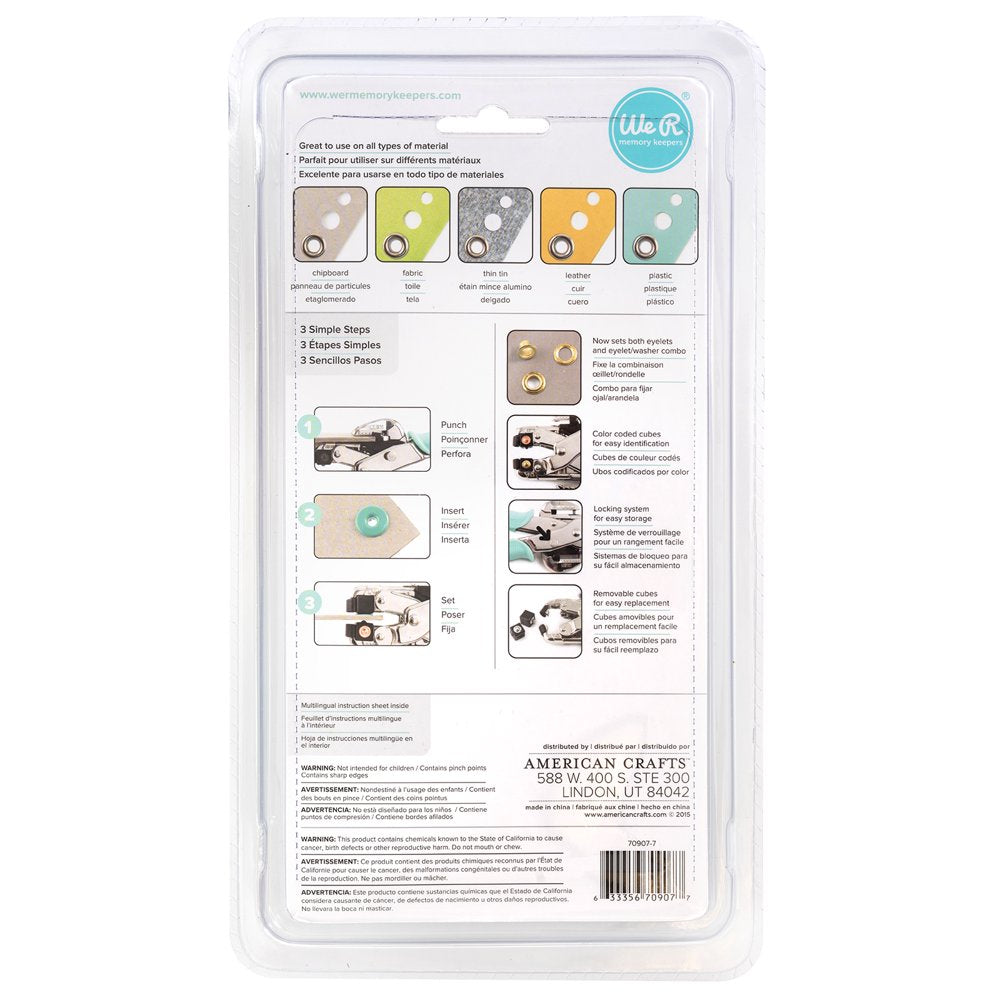 Crop-A-Dile Eyelet & Snap Punch