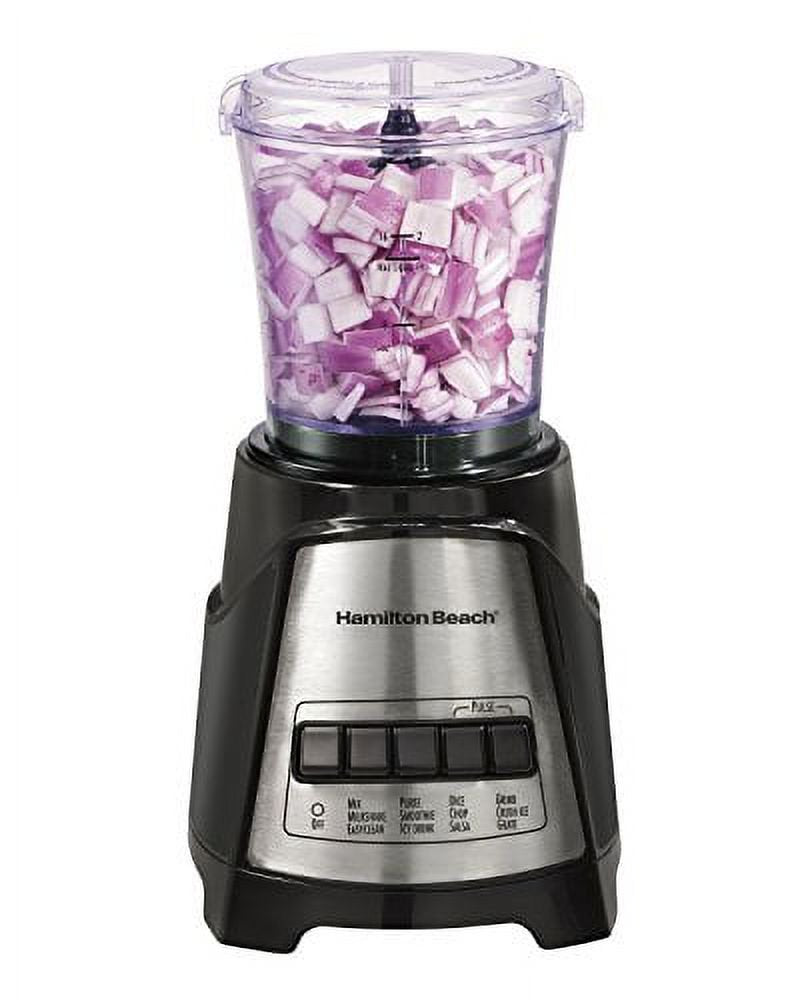 Multi-Blend Blender and Chopper, 48 Fl Oz., New, Black, 58519