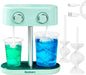 Dual-Head Resin Mixer with Spiral Silicone Paddles, Rechargeable Epoxy Mixer, Stepless Speed & Minimum Bubbles, Electric Stirrer for Resin,Silicone,Paint Mixing,Resin Tools,Diy Crafts