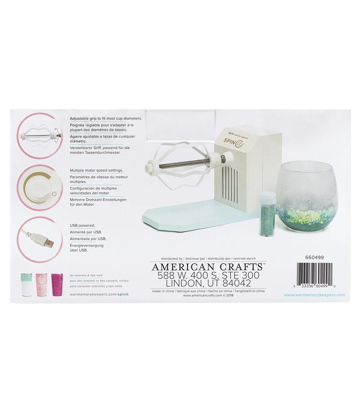 Multicolor Spin It-Motorized Rotary Drying Tool