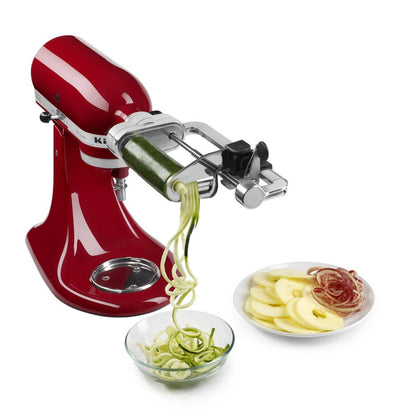 7 Blade Spiralizer plus with Peel, Core and Slice - KSM2APC