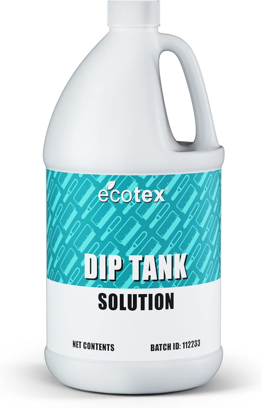 Ecotex® Dip Tank Solution - Emulsion Remover Screen Printing and Ink Remover, Eco-Friendly Cleaner and Solvent to Reclaim Screen Printing Screens - Industrial Strength Solvent for Dip Tank
