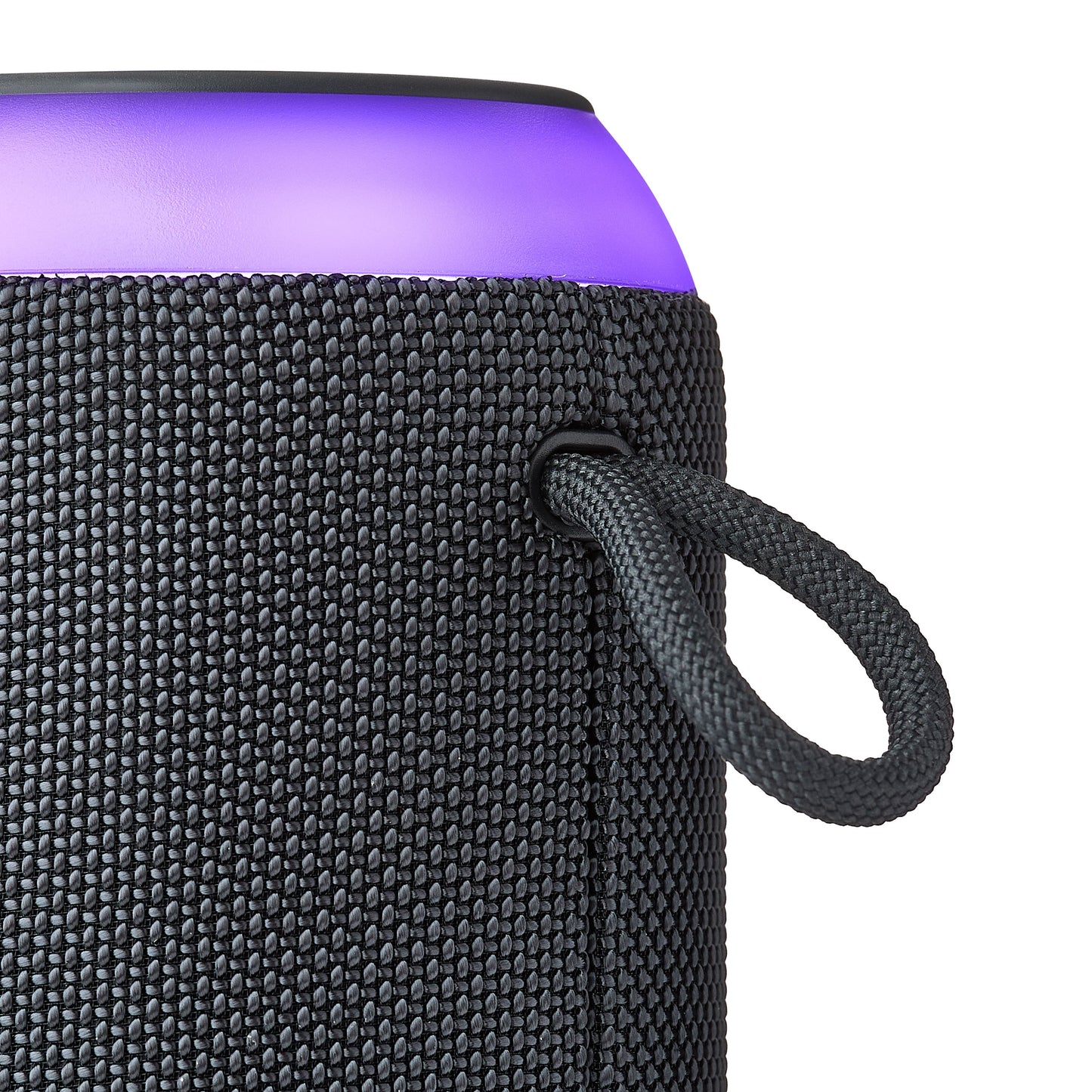 Large Rugged Speaker with Bluetooth Wireless Technology and LED Lighting, Gray