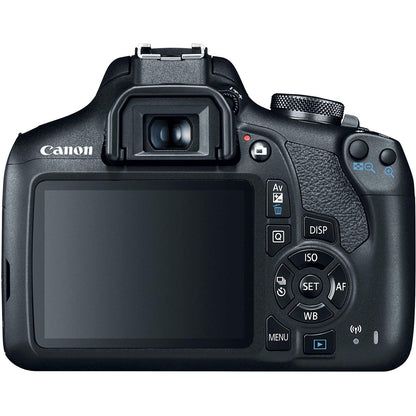 Canon EOS Rebel T7 DSLR Camera with 18-55mm Lens | Built-in Wi-Fi | 24.1 MP CMOS Sensor | DIGIC 4+ Image Processor and Full HD Videos