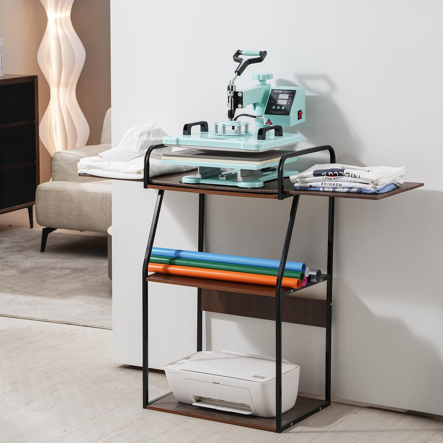 VEVOR 16x20 Heat Press, 1700W High Pressure Clamshell Heat Press Machine for T Shirts, Large Professional Digital Control Heat Transfer Machine for Sublimation, Vinyl, Heat Transfer Projects