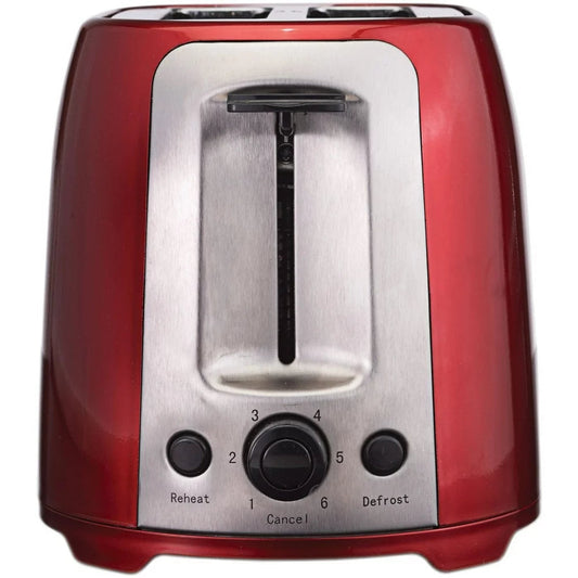 Cool Touch 2-Slice Extra Wide Slot Toaster - Red