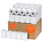 MUNBYN 2 1/4" x 50' Thermal Paper (50 Rolls), BPA Free Receipt Paper, 58mm Thermal Receipt Paper Fits All 58mm Thermal POS Printer, Square Terminal Credit Card Machines thick enough printers clearly