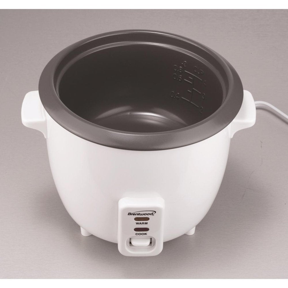 TS-600S 5-Cup Uncooked/10-Cup Cooked Rice Cooker and Food Steamer, White