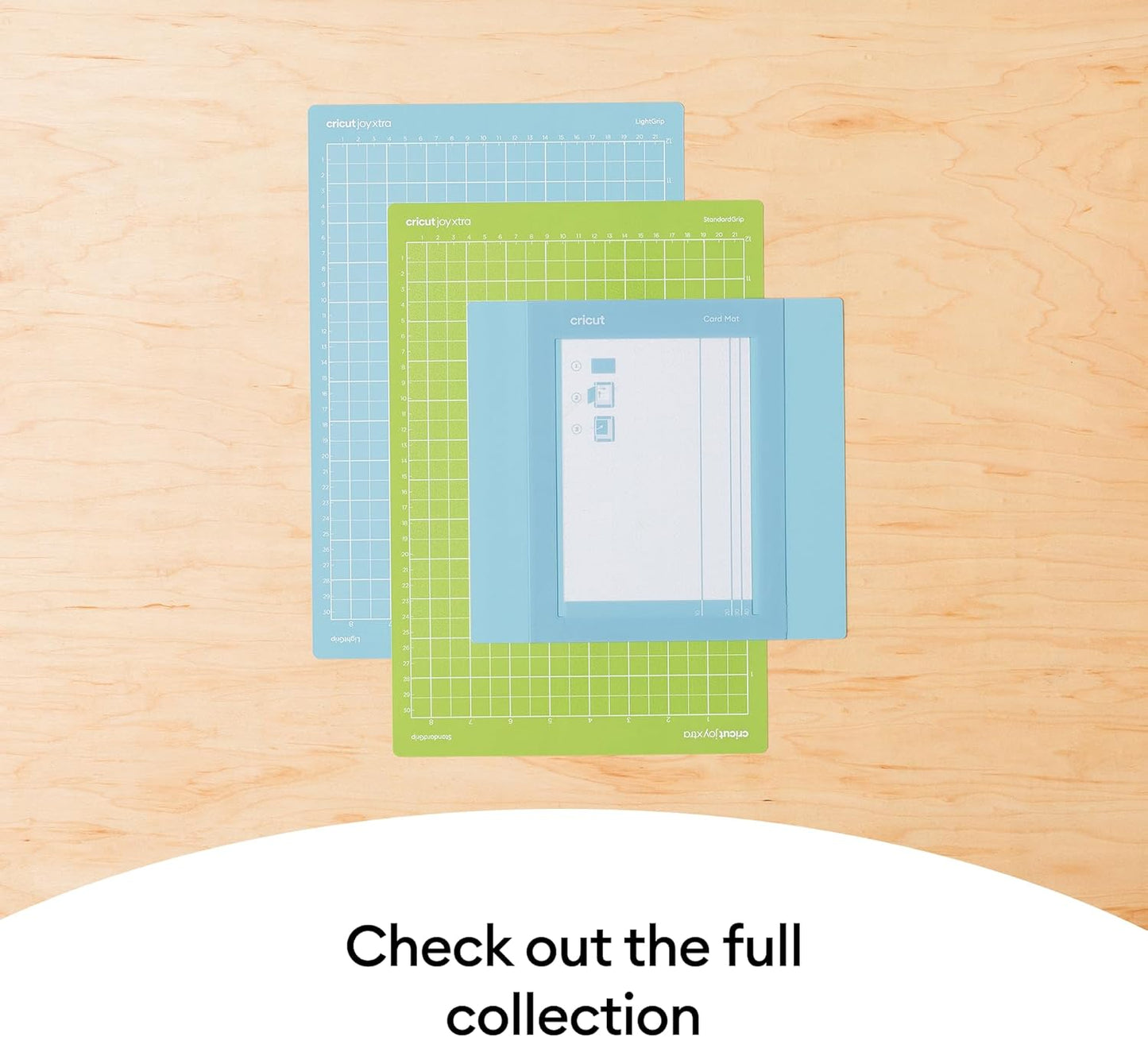 Cricut Light Grip Cutting Mat 8.5in x 12in, Reusable Cutting Mats for Crafts, Use with Printer Paper, Vellum, Light Cardstock & More