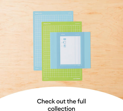 Cricut Light Grip Cutting Mat 8.5in x 12in, Reusable Cutting Mats for Crafts, Use with Printer Paper, Vellum, Light Cardstock & More
