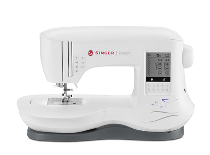 SINGER | Legacy SE300 Embroidery Machine with 200 Built-In Embroideries, LCD Touch Screen, & 250 Built-In Stitches - Sewing Made Easy