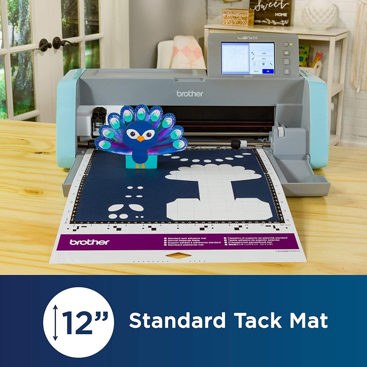 Brother DX ScanNCut Mats, White 4 Pack