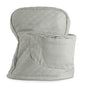 KITCHENAID Fitted Tilt-Head Solid Stand Mixer Cover with Storage Pocket, Quilted 100% Cotton, Milkshake, 14.4"x18"x10"