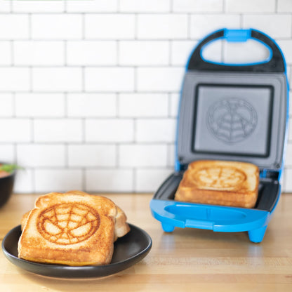 Uncanny Brands Jurassic Park Grilled Cheese Maker- Panini Press and Compact Indoor Grill- Opens 180 Degrees for Burgers