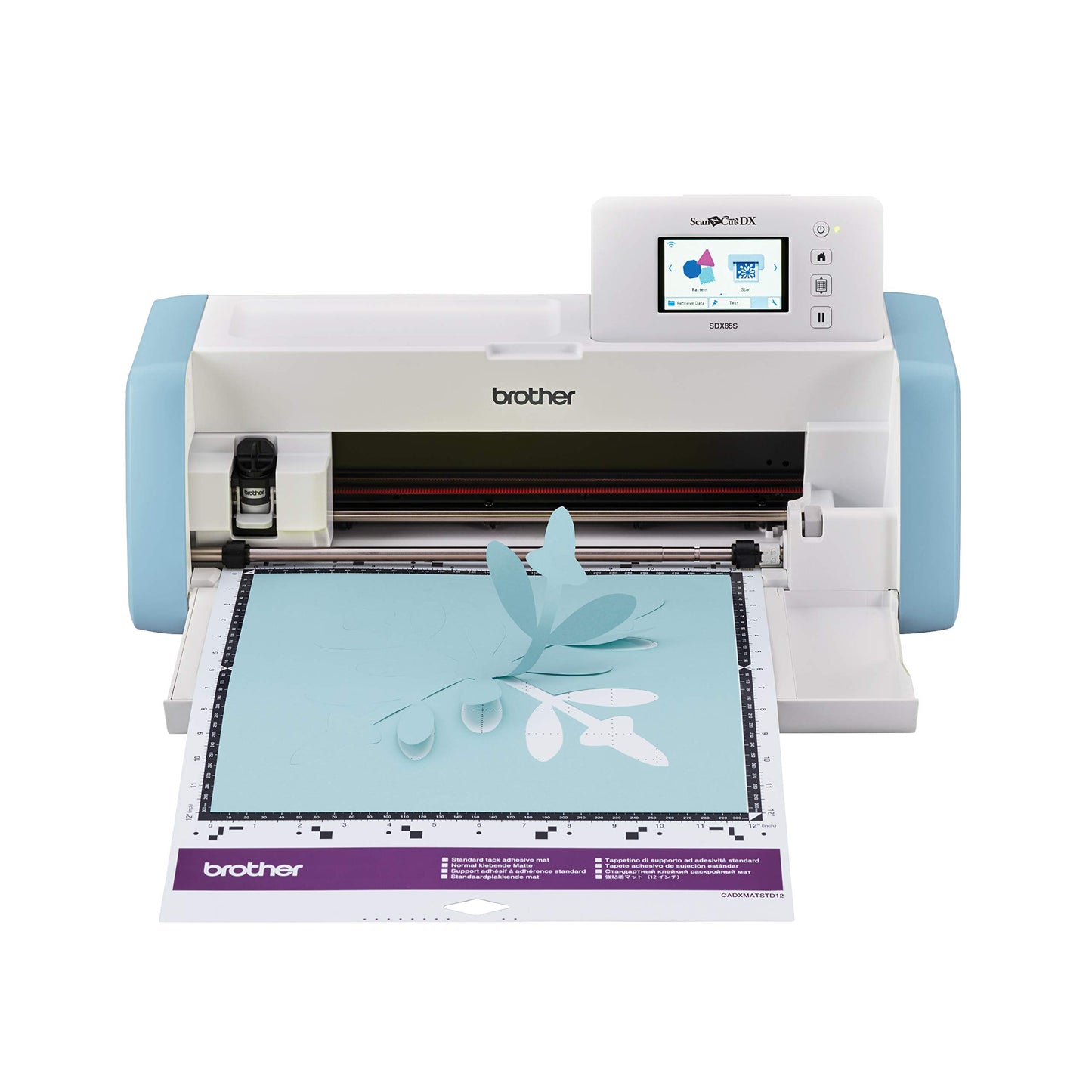 Brother ScanNCut SDX85C Electronic DIY Cutting Machine with Scanner, Make Vinyl Wall Art, Appliques, Homemade Cards and More with 251 Included Patterns