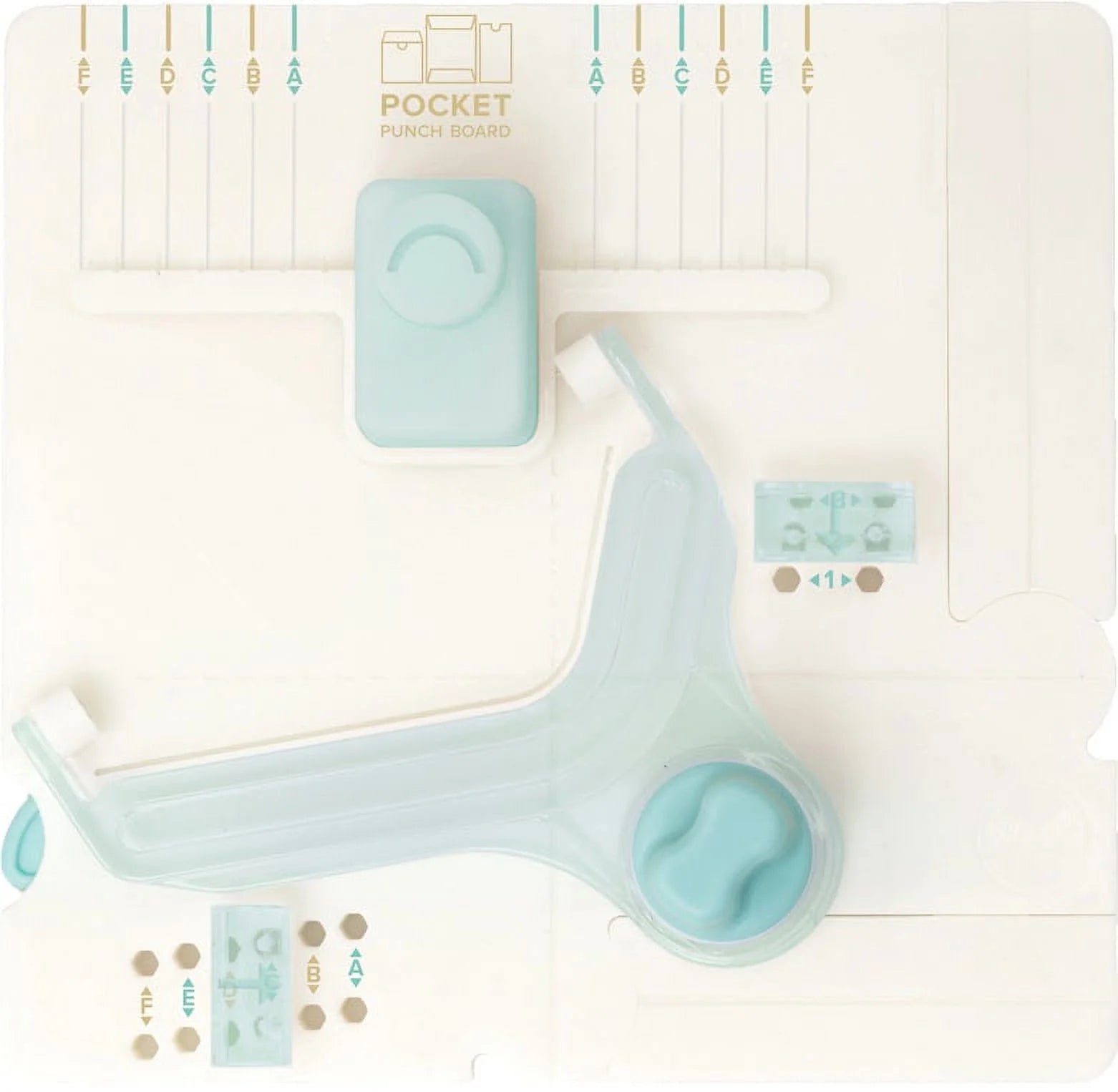 We R Memory Keepers Journal Pocket Punch Board-