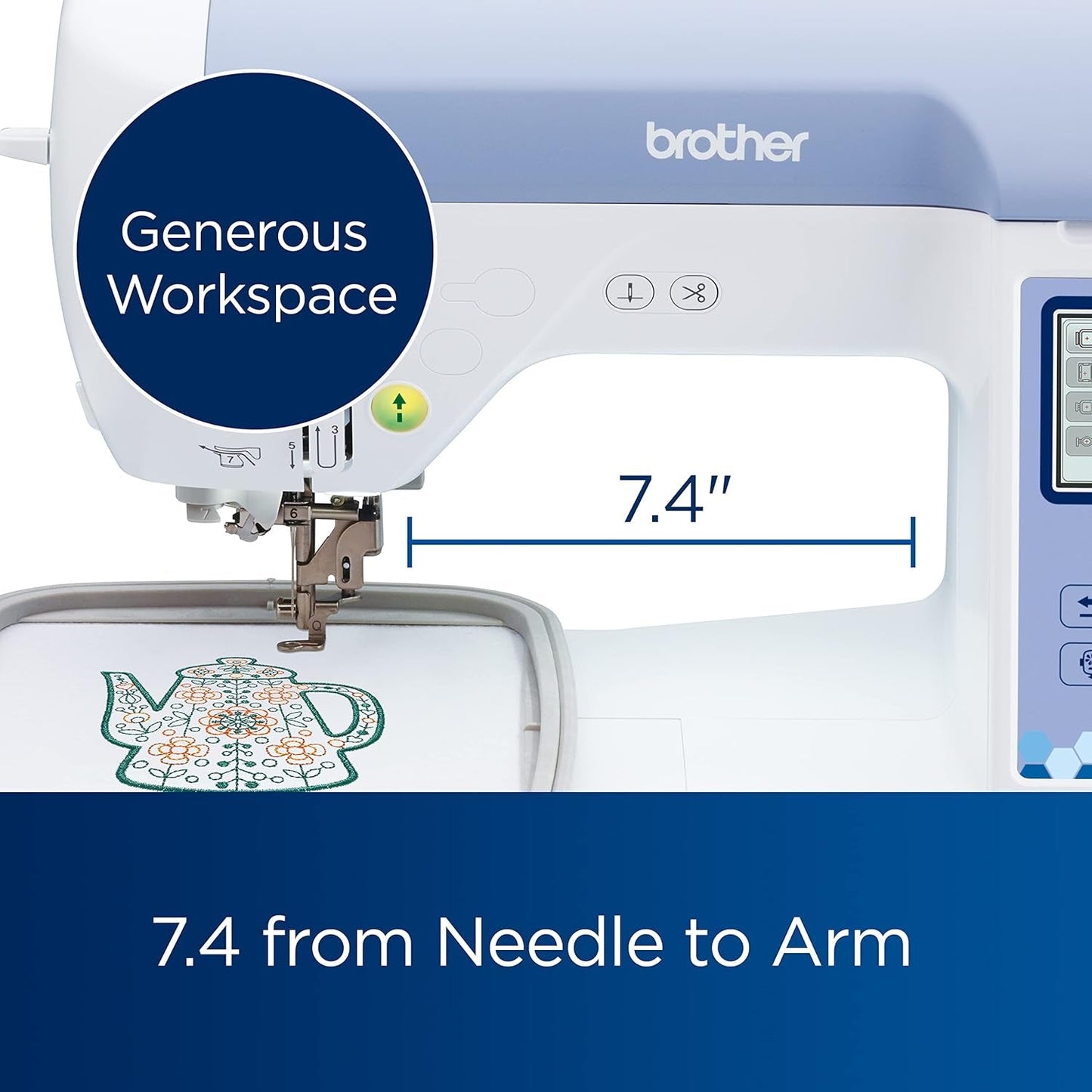 Brother PE900 Embroidery Machine with WLAN