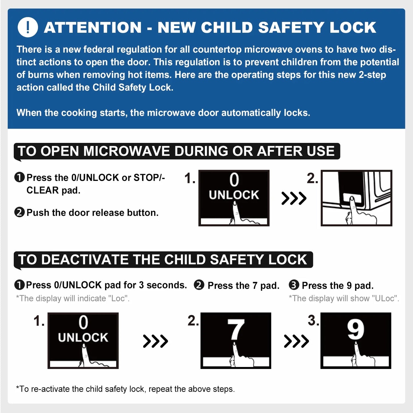 0.7 Cu Ft Countertop Microwave Oven, 700 Watts, White