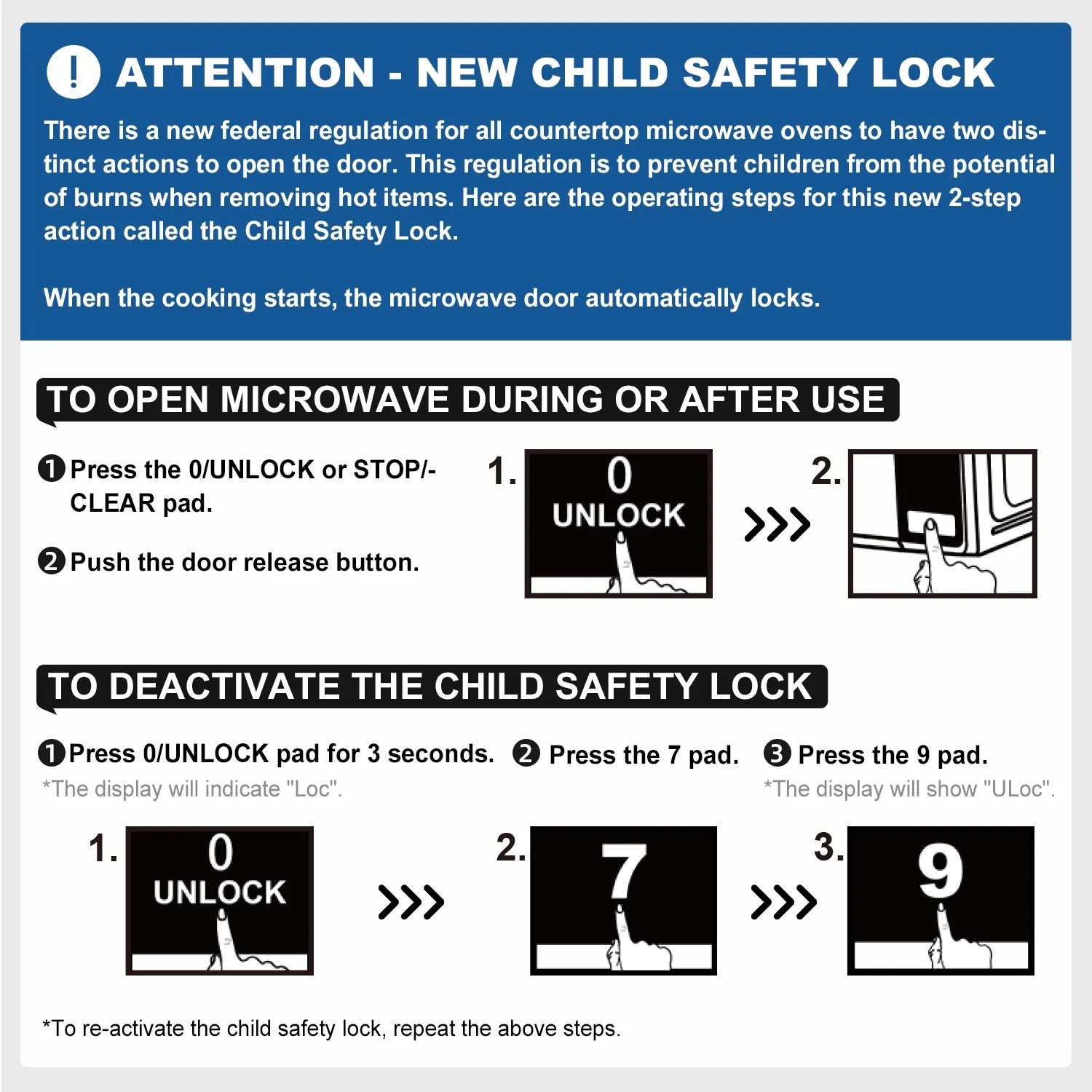 0.7 Cu Ft Countertop Microwave Oven, 700 Watts, White