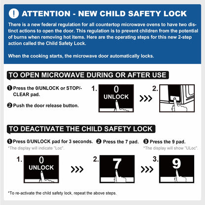 0.7 Cu Ft Countertop Microwave Oven, 700 Watts, White