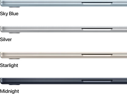 Apple 2026 Macbook Air 15-Inch Laptop with M5 Chip: Built for AI, 15.3-Inch Liquid Retina Display, 24GB Unified Memory, 1TB SSD, 12MP Center Stage Camera, Touch ID, Wi-Fi 7; Midnight