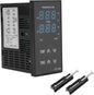 Digital Display Heat Press Temperature Controller Kit with PID Control for Heat Press Machines100-240V Adjustable Thermostat for Automotive Apparel Heat Transfer
