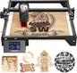 LONGER Laser Engraver Ray5 5W Higher Accuracy DIY Laser Engraving Machine with 3.5" Touch Screen,Offline Usage Laser Cutter,400X400Mm,0.08Mm Laser Spot, CNC Laser Cutter for Wood Metal Acrylic Glass