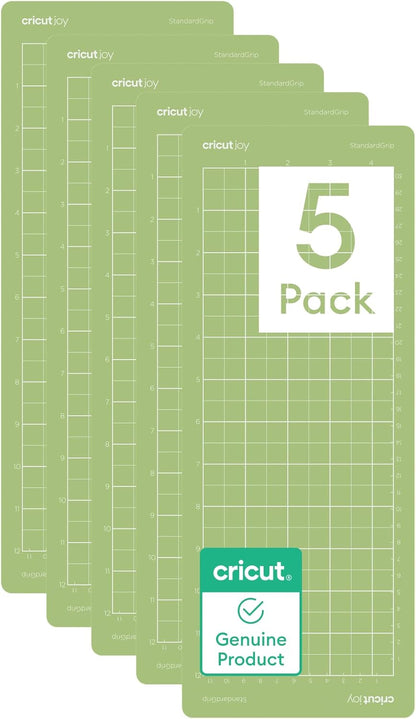 Cricut Standardgrip Cutting Mat Pack (5 Count, 4.5In X 12In) - for Joy Machine