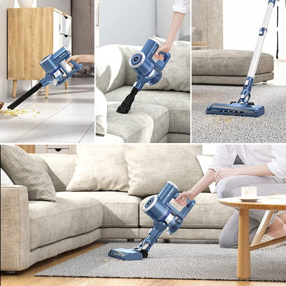 Cordless Stick Vacuum Cleaner Lightweight for Carpet Floor Pet Hair W200