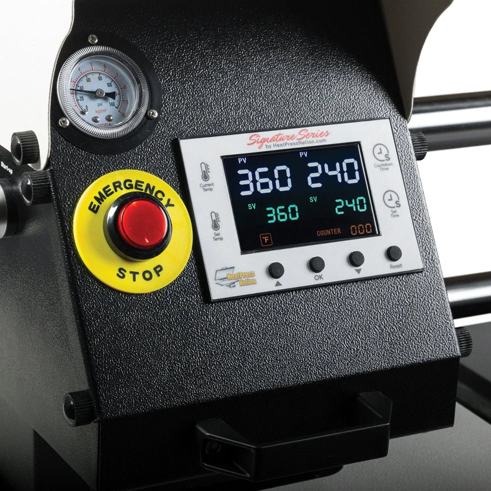 16" X 20" Double Station Pneumatic Heat Press
