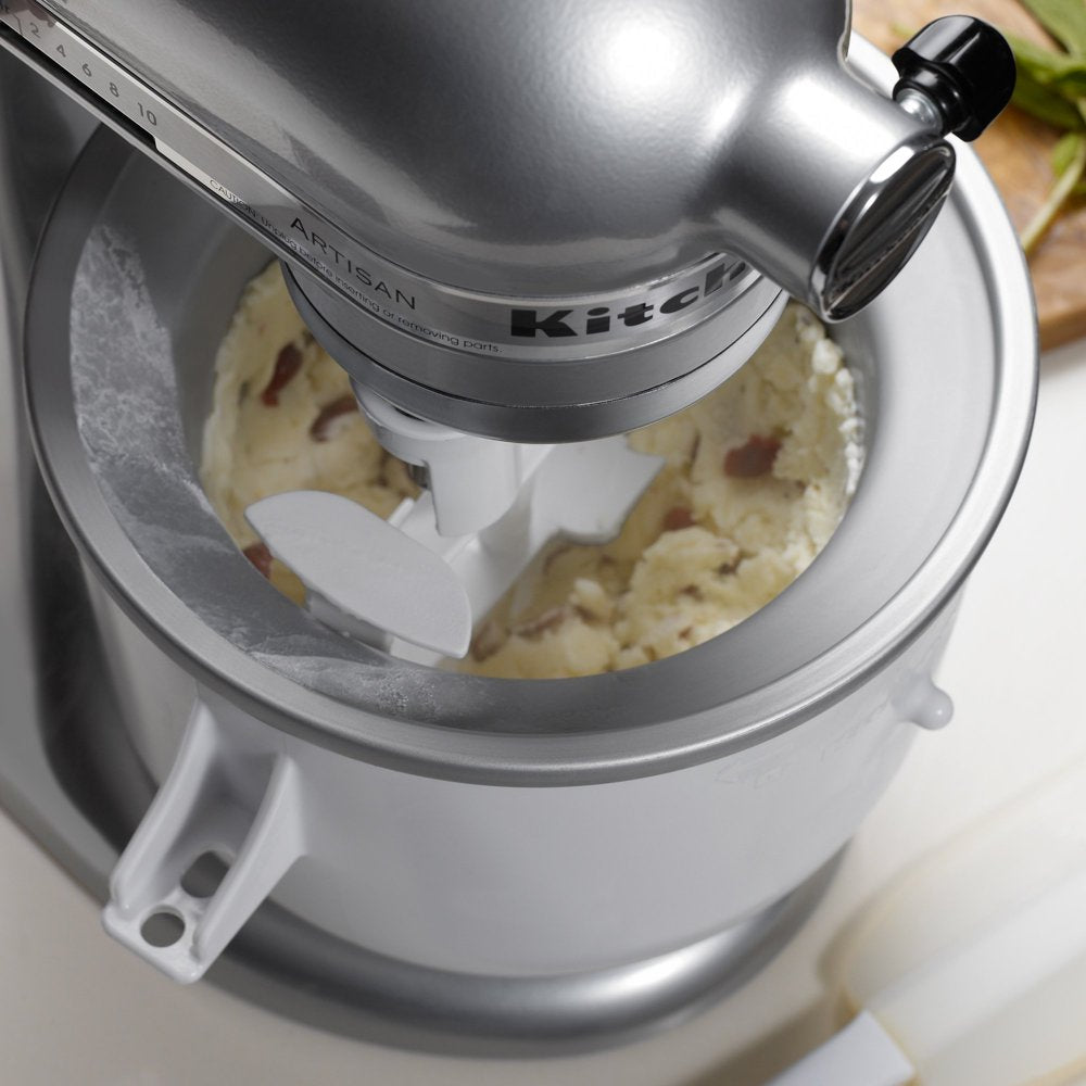 KICA0WH Ice Cream Maker Attachment - Excludes 7, 8, and Most 6 Quart Models