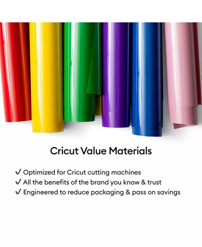 Value Iron-On Heat Transfer Vinyl Sheets - 12 in X 12 In, 10 Ct